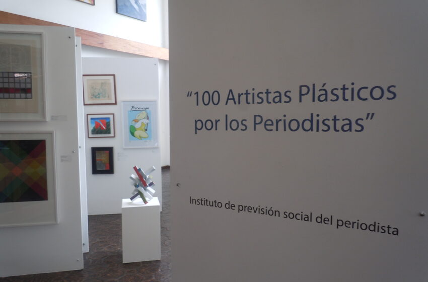  Arte y periodismo se dan la mano en “100 Artistas Plásticos por los periodistas”