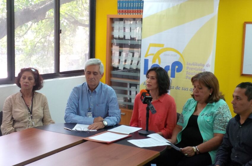  IPSP llama a periodistas a concluir suscripción de póliza de salud