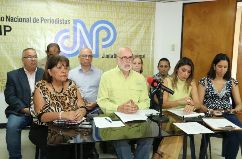  CNP: Pedimos a militares y civiles que respeten a los periodistas