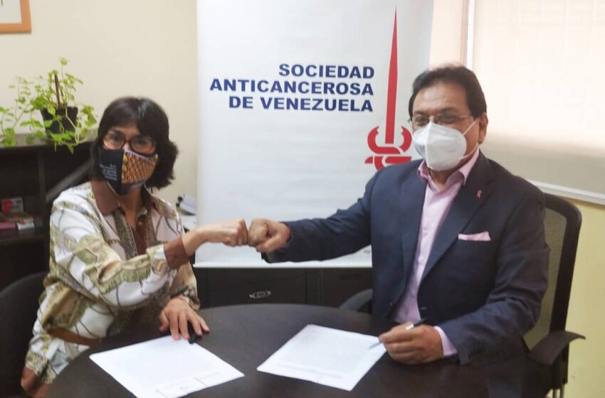  El Instituto de Previsión Social del Periodista  y  la Sociedad Anticancerosa firmaron convenio de asistencia médica especializada